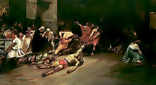 Juan Luna Spoliarium oil painting image